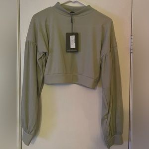 PRETTYLITTLETHING Sage Green 2 piece set, Size L